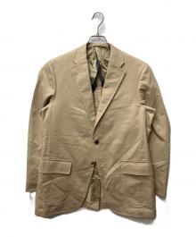 CIOTA×J.PRESS（シオタ×ジェイプレス）の古着「3B NAVY BLAZER CHINO JACKET/段返り3つボタンネイビーブレザーチノジャケット」｜ベージュ