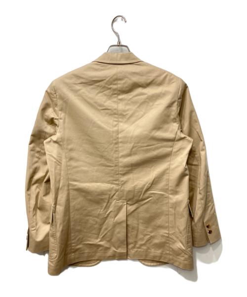 CIOTA（シオタ）CIOTA (シオタ) J.PRESS (ジェイプレス) 3B NAVY BLAZER CHINO JACKET/段返り3つボタンネイビーブレザーチノジャケット ベージュ サイズ:4の古着・服飾アイテム