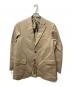 CIOTA（シオタ）の古着「3B NAVY BLAZER CHINO JACKET/段返り3つボタンネイビーブレザーチノジャケット」｜ベージュ