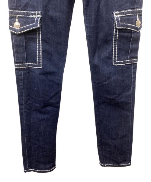 TRUE RELIGION（トゥルー レリジョン）TRUE RELIGION (トゥルー レリジョン) BOBBY BIG T ローライズデニムパンツ（ロビービッグ） インディゴ サイズ:W26の古着・服飾アイテム