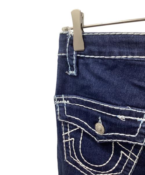 TRUE RELIGION（トゥルー レリジョン）TRUE RELIGION (トゥルー レリジョン) BOBBY BIG T ローライズデニムパンツ（ロビービッグ） インディゴ サイズ:W26の古着・服飾アイテム