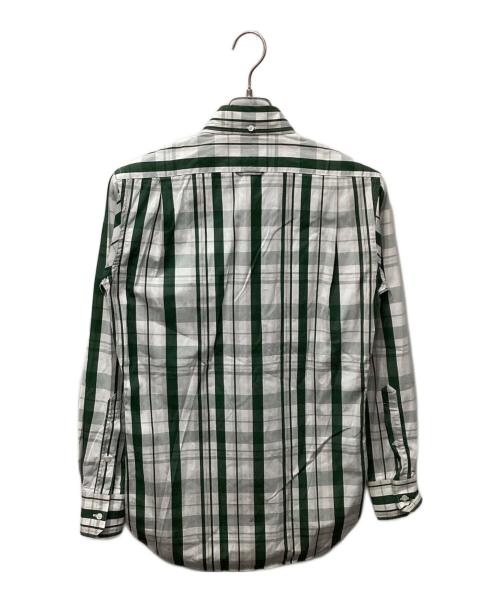 Thom Browne（トムブラウン）Thom Browne (トムブラウン) チェックBDシャツ ホワイト サイズ:1の古着・服飾アイテム
