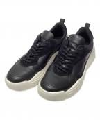 VALENTINO GARAVANIヴァレンティノ・ガラヴァーニ）の古着「GRAPHIC PRINT CHUNKY SNEAKERS」｜ブラック
