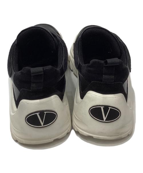 VALENTINO GARAVANI（ヴァレンティノ・ガラヴァーニ）VALENTINO GARAVANI (ヴァレンティノ・ガラヴァーニ) GRAPHIC PRINT CHUNKY SNEAKERS ブラック サイズ:41の古着・服飾アイテム
