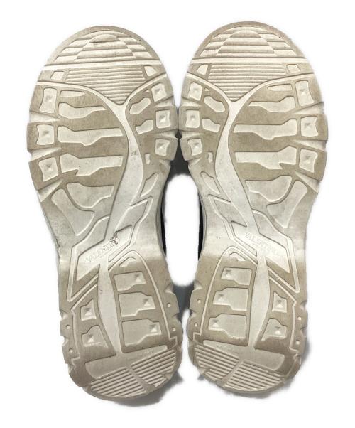 VALENTINO GARAVANI（ヴァレンティノ・ガラヴァーニ）VALENTINO GARAVANI (ヴァレンティノ・ガラヴァーニ) GRAPHIC PRINT CHUNKY SNEAKERS ブラック サイズ:41の古着・服飾アイテム