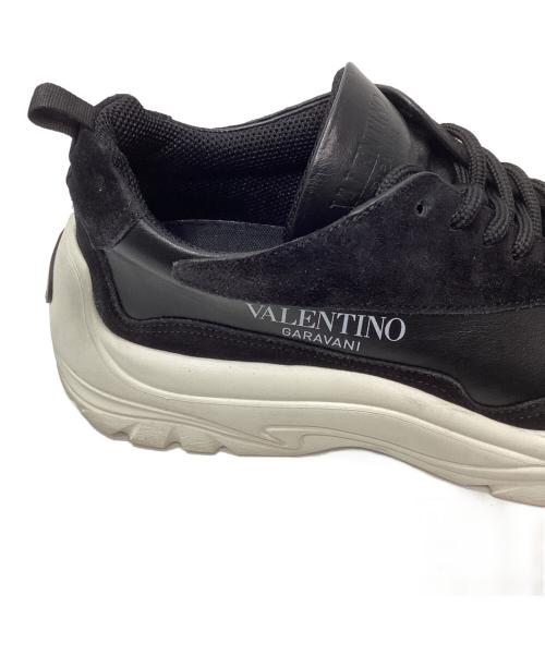 VALENTINO GARAVANI（ヴァレンティノ・ガラヴァーニ）VALENTINO GARAVANI (ヴァレンティノ・ガラヴァーニ) GRAPHIC PRINT CHUNKY SNEAKERS ブラック サイズ:41の古着・服飾アイテム