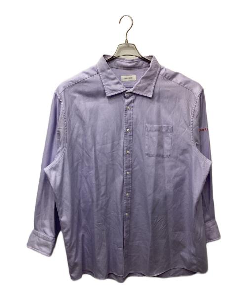 bodysong.（ボディソング）bodysong. (ボディソング) ストライプビッグシャツ ブルー サイズ:表記無しの古着・服飾アイテム