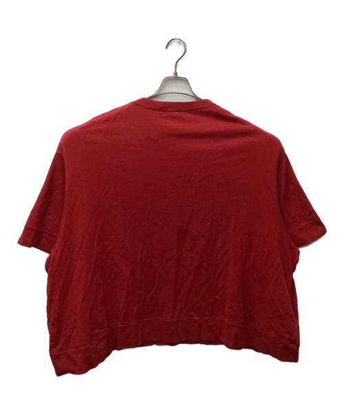 UNDERCOVER（アンダーカバー）UNDERCOVER (アンダーカバー) グラフィックプリントオーバーSSスウェット レッド サイズ:freeの古着・服飾アイテム