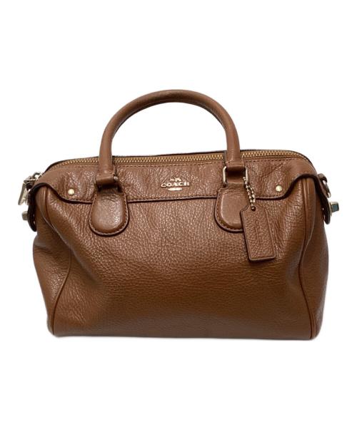 COACH（コーチ）COACH (コーチ) ベネットミニサッチェルショルダーバッグ ブラウンの古着・服飾アイテム