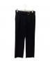 CULLNI（クルニ）の古着「〈別注〉1Tuck Pant（ワンタックパンツ）」｜ブラック