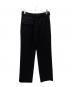 CULLNI (クルニ) 〈別注〉1Tuck Pant（ワンタックパンツ） ブラック サイズ:1：8000円