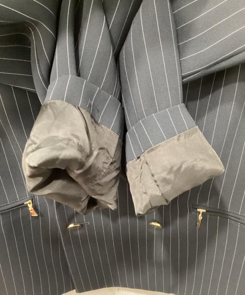 CULLNI（クルニ）CULLNI (クルニ) 〈別注〉 DOUBLE BLEAST JACKET/シワになりにくい/ストレッチジャケット ネイビー サイズ:1の古着・服飾アイテム