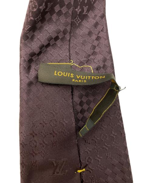 LOUIS VUITTON（ルイ ヴィトン）LOUIS VUITTON (ルイ ヴィトン) ネクタイ ボルドー サイズ:表記無しの古着・服飾アイテム