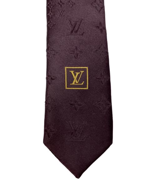 LOUIS VUITTON（ルイ ヴィトン）LOUIS VUITTON (ルイ ヴィトン) ネクタイ ボルドー サイズ:表記無しの古着・服飾アイテム