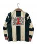 Vivienne Westwood RED LABEL (ヴィヴィアンウエストウッドレッドレーベル) 変形袖ラガーシャツ グリーン×ベージュ サイズ:00：18000円