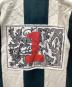 中古・古着 Vivienne Westwood RED LABEL (ヴィヴィアンウエストウッドレッドレーベル) 変形袖ラガーシャツ グリーン×ベージュ サイズ:00：18000円