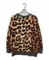 Vivienne Westwood RED LABEL (ヴィヴィアンウエストウッドレッドレーベル) フロントオーブレオパードプリントスウェット ブラウン サイズ:00：23000円