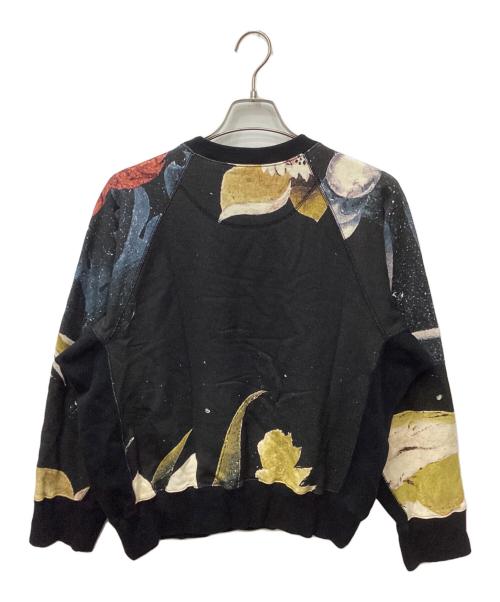 Vivienne Westwood RED LABEL（ヴィヴィアンウエストウッドレッドレーベル）Vivienne Westwood RED LABEL (ヴィヴィアンウエストウッドレッドレーベル) ボタニカルプリントスウェット ブラック サイズ:00の古着・服飾アイテム