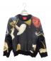 Vivienne Westwood RED LABEL（ヴィヴィアンウエストウッドレッドレーベル）の古着「ボタニカルプリントスウェット」｜ブラック