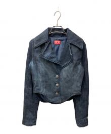 DIESEL（ディーゼル）の古着「DE-ALI-S デニムジャケット」｜ネイビー