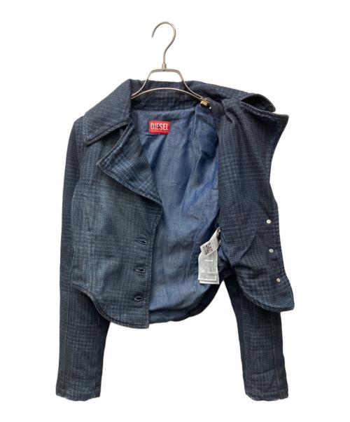 DIESEL（ディーゼル）DIESEL (ディーゼル) DE-ALI-S デニムジャケット ネイビー サイズ:Sの古着・服飾アイテム