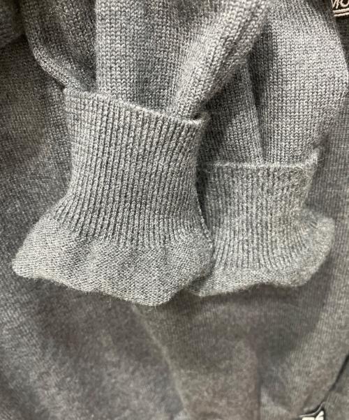 RAF SIMONS（ラフシモンズ）RAF SIMONS (ラフシモンズ) 15AW ワッペンニット グレー サイズ:Sの古着・服飾アイテム