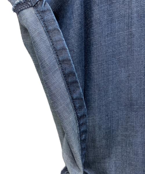 EMPORIO ARMANI（エンポリオ アルマーニ）EMPORIO ARMANI (エンポリオ アルマーニ) テープベルトデニムワンピース インディゴ サイズ:40の古着・服飾アイテム