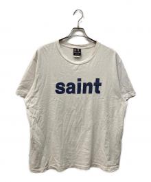 SAINT MICHAEL（セントマイケル）の古着「S/S Tee Door White/ドアプリントTシャツ」｜ブラック