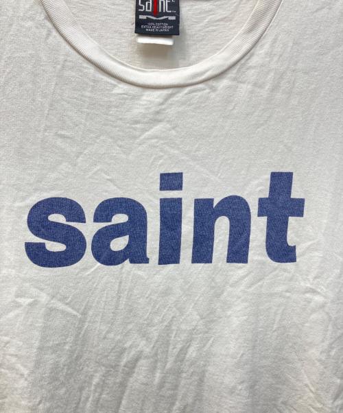 SAINT MICHAEL（セントマイケル）SAINT MICHAEL (セントマイケル) S/S Tee Door White/ドアプリントTシャツ ブラック サイズ:Lの古着・服飾アイテム