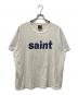 SAINT MICHAEL（セントマイケル）の古着「S/S Tee Door White/ドアプリントTシャツ」｜ブラック