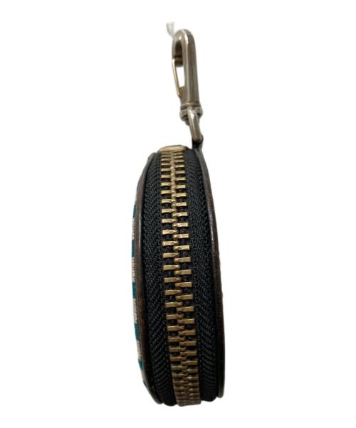 blackmeans（ブラックミーンズ）blackmeans (ブラックミーンズ) Circled Coin Case/サークルコインケース ブラック×レッド×ブルーの古着・服飾アイテム