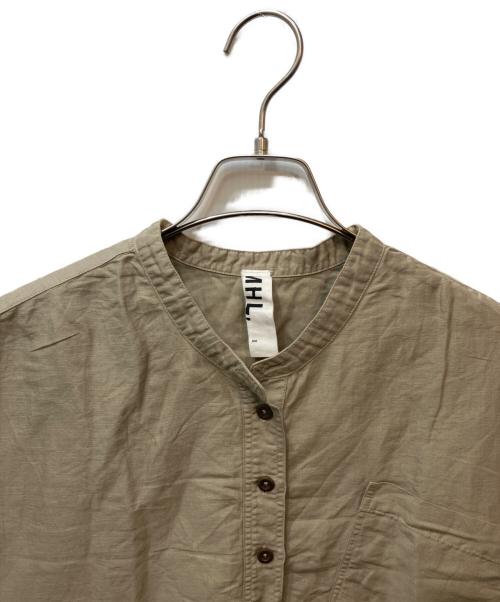 MHL（エムエイチエル）MHL (エムエイチエル) リネン混ワンピース ベージュ サイズ:１の古着・服飾アイテム