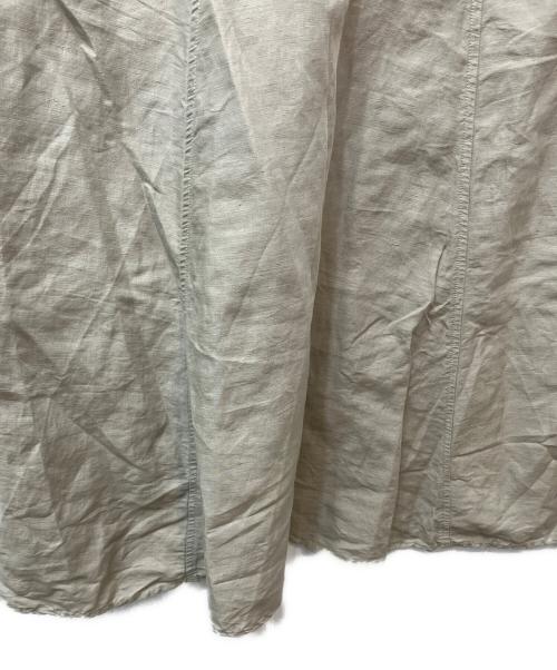 MHL（エムエイチエル）MHL (エムエイチエル) リネン混ワンピース ベージュ サイズ:１の古着・服飾アイテム