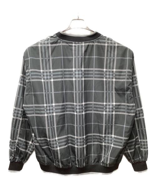 BlackEyePatch（ブラックアイパッチ）BlackEyePatch (ブラックアイパッチ) チェック柄ピステ グレー サイズ:Ｌの古着・服飾アイテム