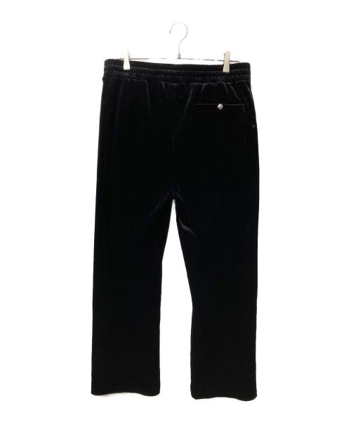 SUPPLIER（サプライヤー）SUPPLIER (サプライヤー) Rhinestone Velour Track Pants ブラック サイズ:Ｌの古着・服飾アイテム