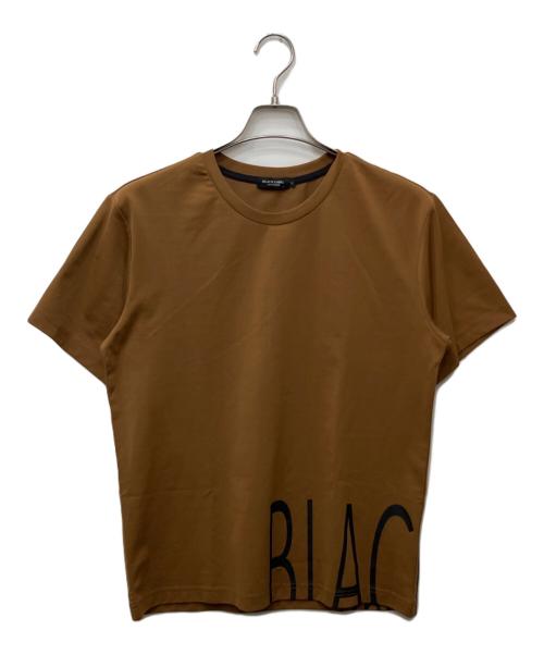 BLACK LABEL CRESTBRIDGE（ブラックレーベル クレストブリッジ）BLACK LABEL CRESTBRIDGE (ブラックレーベル クレストブリッジ) 半袖Tシャツ ブラウン サイズ:Mの古着・服飾アイテム