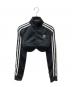 adidas（アディダス）の古着「Monogram Crop Track Jacket」｜ブラック