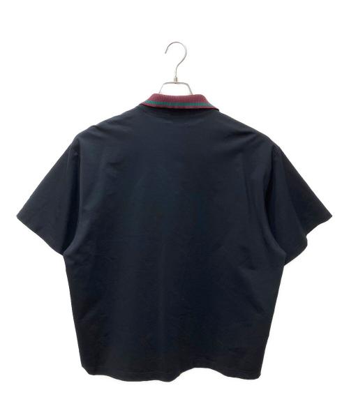 KOLOR（カラー）KOLOR (カラー) ニットドッキングポロシャツ ネイビー サイズ:１の古着・服飾アイテム