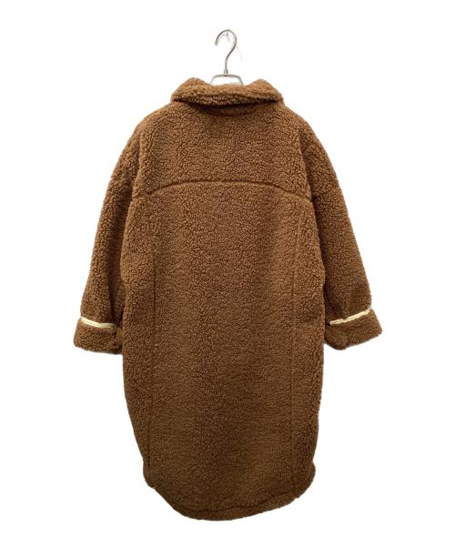 adidas（アディダス）adidas (アディダス) Adicolor Sherpa Fur Jacket　(アディカラー シェルパジャケット) ブラウン サイズ:XSの古着・服飾アイテム