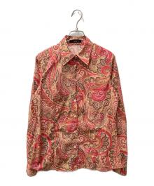 ETRO（エトロ）の古着「オリエンタル柄シャツ」｜ライトピンク