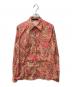 ETRO（エトロ）の古着「オリエンタル柄シャツ」｜ライトピンク