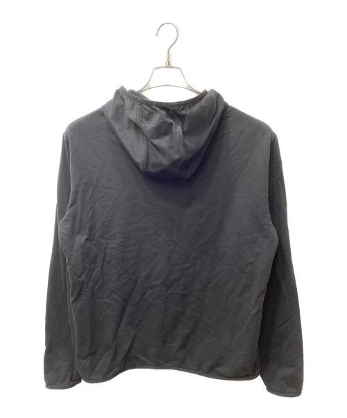 EMPORIO ARMANI（エンポリオ アルマーニ）EMPORIO ARMANI (エンポリオ アルマーニ) ロゴジップパーカー ブラック サイズ:XXLの古着・服飾アイテム