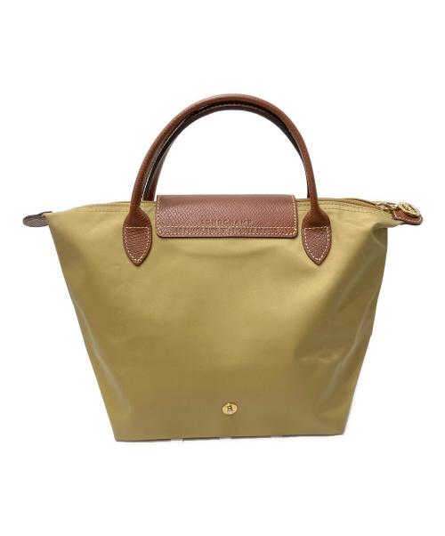 LONGCHAMP（ロンシャン）LONGCHAMP (ロンシャン) ルプリアージュミニハンドバッグ ベージュの古着・服飾アイテム