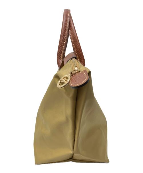 LONGCHAMP（ロンシャン）LONGCHAMP (ロンシャン) ルプリアージュミニハンドバッグ ベージュの古着・服飾アイテム