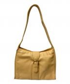 COACHコーチ）の古着「レザーワンショルダーバッグ」｜クリーム