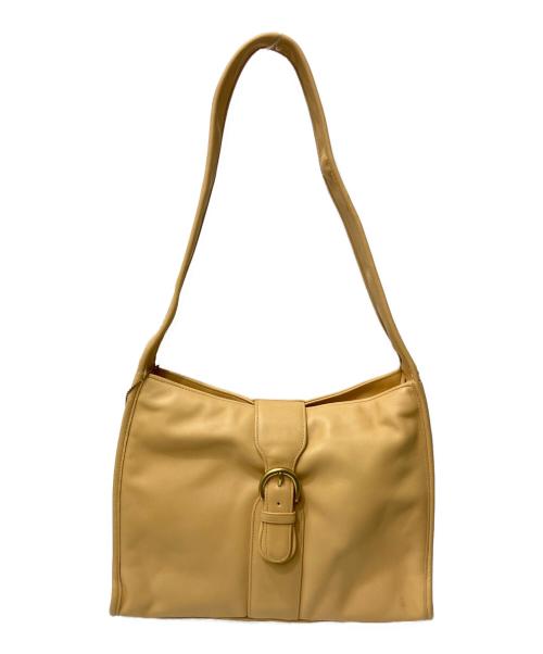 COACH（コーチ）COACH (コーチ) レザーワンショルダーバッグ クリームの古着・服飾アイテム