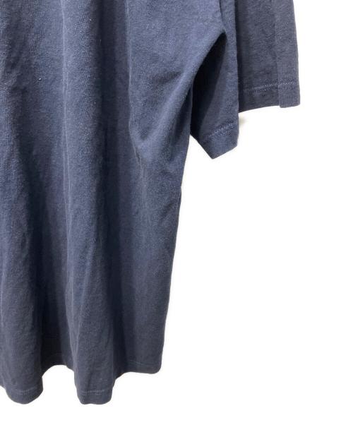 Timberland（ティンバーランド）Timberland (ティンバーランド) リンガーワイドTシャツ ネイビー サイズ:XXLの古着・服飾アイテム