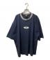 Timberland（ティンバーランド）の古着「リンガーワイドTシャツ」｜ネイビー