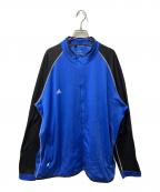 adidasアディダス）の古着「Clima warm スウェットジャケット」｜ブラック×ブルー