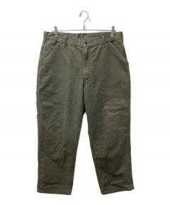 Carhartt カーハート ダック ペインターパンツ カーキ(メンズ W42 L32)中古 古着 U9005 中古・古着通販】CarHartt (カーハート) ダックペインターパンツ
